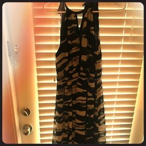 Black and white maxi